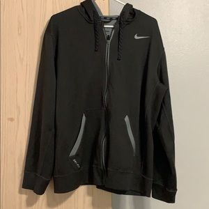 Nike Dry-Fit Hooded, Zip-Up Sweatshirt